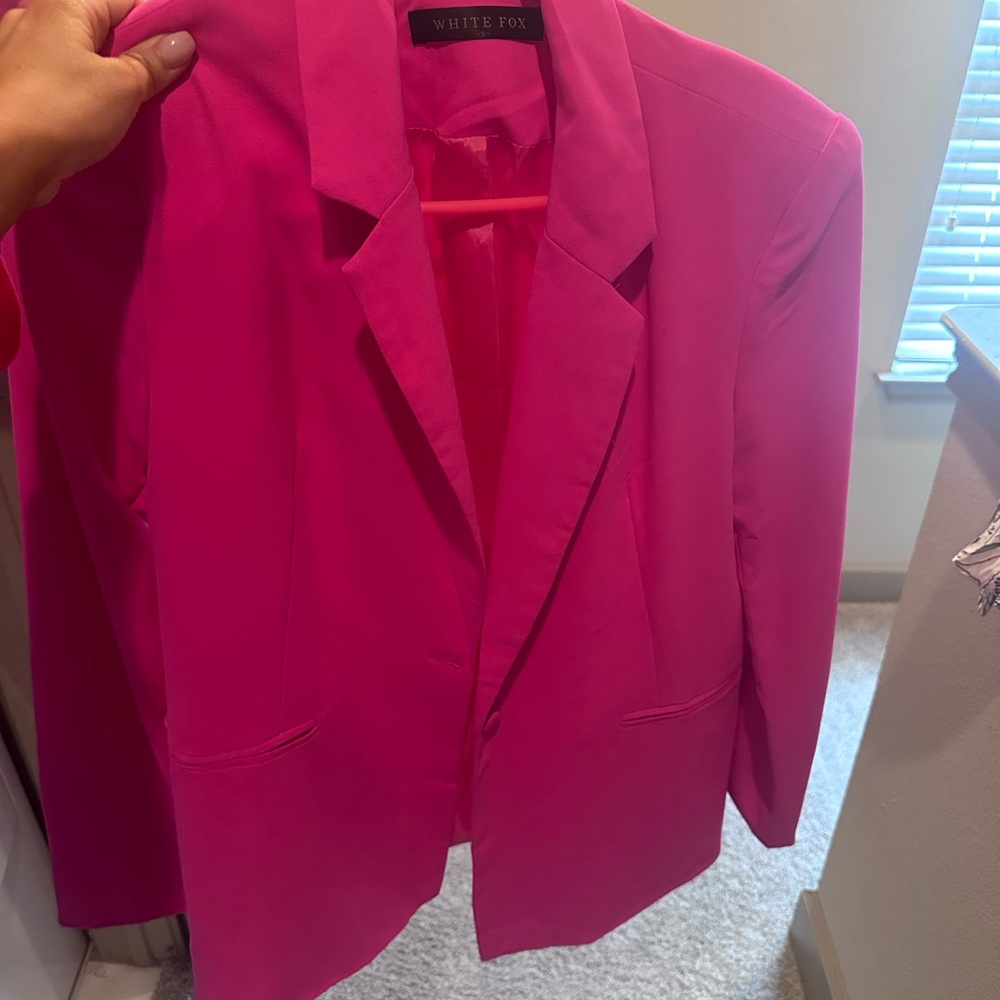 Hot Pink Blazer - image 1